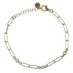 Bracciale oro 18kt catena sottile