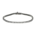 Tennis argento 925 bianco donna