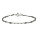 Tennis argento 925 bianco uomo