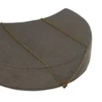 Collana argento placcata oro cuore scorrevole - immagine 2