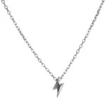 Collana in argento fulmine